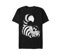 Alice In Wonderland - Cheshire Cat Mono - T-Shirt - black - M - 100% Cotton,Jersey M
