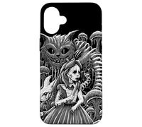 Alice In Wonderland Cheshire Cat Murderland Malice Rabbit Case for iPhone 16 Plus