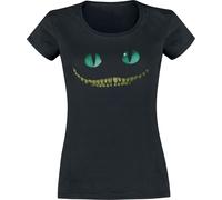 Alice in Wonderland Cheshire Cat - Smile T-Shirt black S