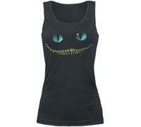Alice in Wonderland Cheshire Cat - Smile Top black S