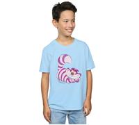 Alice In Wonderland Cheshire Cat T-Shirt Disney Baby Blue 5-6 Years