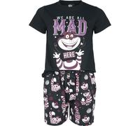 Alice in Wonderland Cheshire Cat - We Are All Mad Here Pyjama black XL