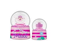Alice in Wonderland Disney Cheshire Cat Mini Light-Up Snow Globe | 3 Inches Tall