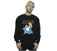 Alice In Wonderland Flowers Sweatshirt Disney Black M