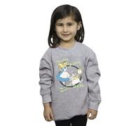 Alice In Wonderland I´m Late Sweatshirt Disney Grey 5-6 Years