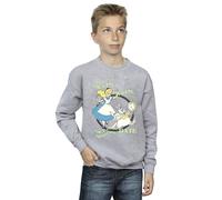 Alice In Wonderland I´m Late Sweatshirt Disney Grey 5-6 Years