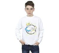 Alice In Wonderland I´m Late Sweatshirt Disney White 5-6 Years