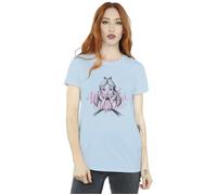 Alice In Wonderland In A World Of My Own Cotton Boyfriend T-Shirt Disney Baby Blue S