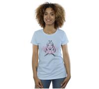 Alice In Wonderland In A World Of My Own Cotton T-Shirt Disney Baby Blue XXL