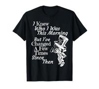 Alice In Wonderland Mad Hatter Quote Humor Shirt Sarcasm Wit T-Shirt