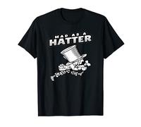 Alice in Wonderland-Men Women Kids Mad Hatter Gift T-Shirt