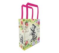 Alice in Wonderland Paper Treat Party Bags Favor Bags (Pack of 12) - Perfect for Mad Hatter Tea Parties