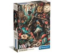 Clementoni Puzzle 1000 pieces, Another Day in Wonderland Collection, Puzzle for Adults 14-99 Years, Compact box, Made in Italy. 39935