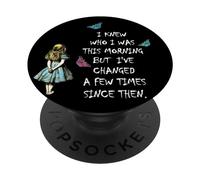 Alice In Wonderland Quote PopSockets Adhesive PopGrip