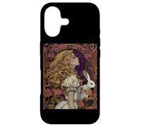 Alice in Wonderland Rabbit Fantasy Novel Art Nouveau Case for iPhone 17