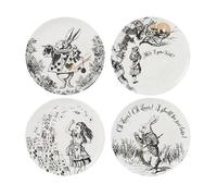 Alice In Wonderland Set of 4 Side Plates