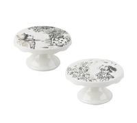Alice In Wonderland Set of 2 Mini Cake Pedestals