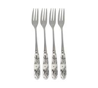 Alice In Wonderland Set of 4 Pastry Forks V & A White One Size