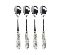 Alice In Wonderland Set of 4 Tea Spoons V & A White One Size