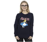Alice In Wonderland Take A Bow Sweatshirt Disney Navy XL