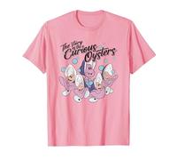 Alice In Wonderland The Curious Oysters T-Shirt, Men, Pink, X-Large