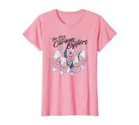 Alice In Wonderland The Curious Oysters T-Shirt, Women, Pink, Small