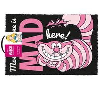 Alice In Wonderland We're All Mad Here Doormat Zerbino PYRAMID INTERNATIONAL