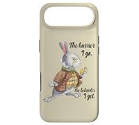 Alice in Wonderland White Rabbit Late The Hurrier I Go Case for iPhone Air