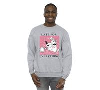 Alice In Wonderland White Rabbit Sweatshirt Disney Grey S