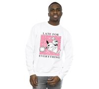 Alice In Wonderland White Rabbit Sweatshirt Disney White XL