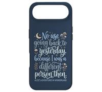 Alice in Wonderland Yesterday Quote Case for iPhone Air