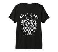 Alice Lake Vancouver British Columbia Premium T-Shirt