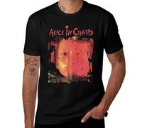 Alice Music in Rock Chains Jar ☆ of ☆ Flies T-Shirt, Layne&Staley Vintage Grunge Rock Band Tee, 90s Music Inspired Unisex Shirt Style L