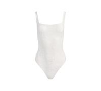 alice + olivia Annika lace square-neck bodysuit - White XS-S-M-L-XL