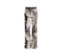 alice + olivia Chic printed full-length jeans - White 24-25-27-28-29