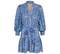 Alice + Olivia Cora Belted Guipure Lace Mini Dress - Indigo - XL (UK16 / XL)