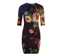 Alice + Olivia Delora Floral-print Jersey Mini Dress - Black - 10 (UK14 / L)