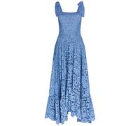 Alice + Olivia Rosalee Guipure-lace Midi Dress - Indigo - 4 (UK8 / S)