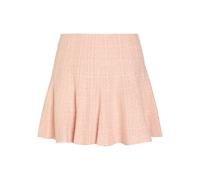 Alice + Olivia Zona Pleated Tweed Mini Skirt - Light Pink - 8 (UK12 / M)
