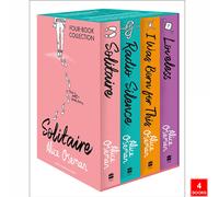 Alice Oseman Four-Book Collection Box Set (Solitaire, Radio Silence, I Was Born For This, Loveless)