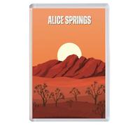 Alice Springs - Australia - Artistic Jumbo Fridge Magnet BBS26FM85