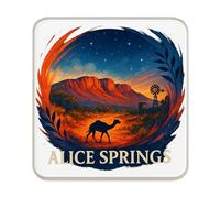 Alice Springs, Australia Fridge Magnet: Cute Large Handmade Travel Souvenir Gift for Collectors and Home Decor