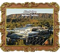 Alice Springs Northern Territory Australia Fridge Magnets Travel Souvenir Refrigerator Decoration Magnet