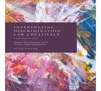 Alice Taylor Interpreting Discrimination Law Creatively: Statutory Alice Taylor Multicolor