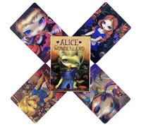 Alice The Wonderland Oracle Cards A 44 Tarot English Visions Divination Edition