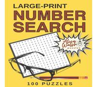 Alice Walsh Large Print Number Search Puzzles: A Fun Relaxing Adult Activity Alice Walsh Multicolor