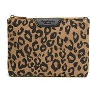 Alice Wheeler Animal Print Makeup Bag - Zebra or Leopard - Dark Leopard