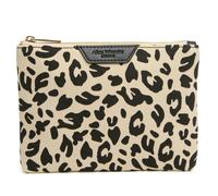 Alice Wheeler Animal Print Makeup Bag - Zebra or Leopard - Light Leopard