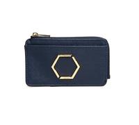 Alice Wheeler Bath Honeycomb Coin/Card Purse in Navy