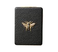 Alice Wheeler Bee Design Luxury Compact Mirror - Black